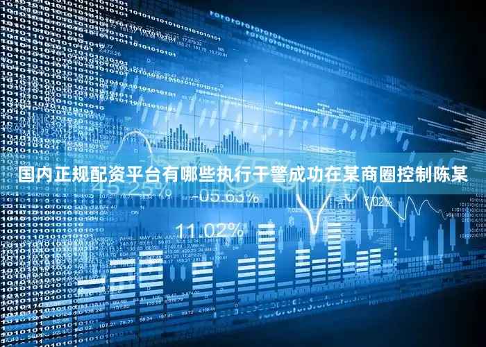 国内正规配资平台有哪些执行干警成功在某商圈控制陈某
